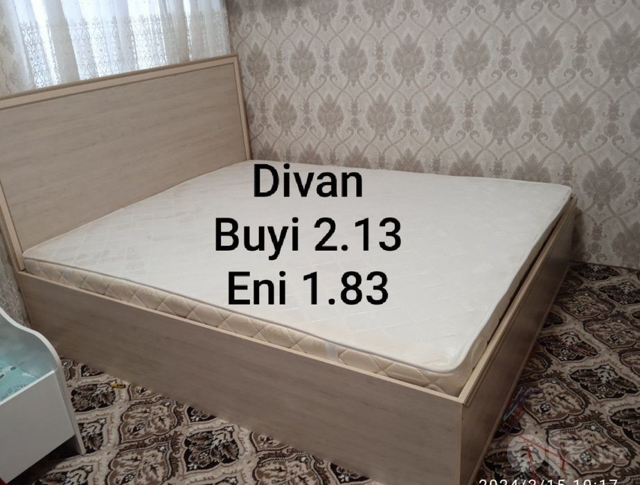 Arzon narxda razmeri kotta mebel komplekt sotiladi