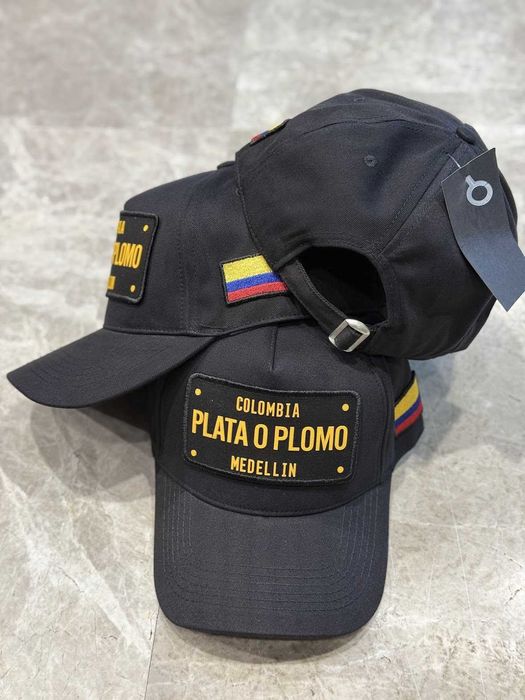 PLATA  O PLOMO Columbia Madellin шапка shapka plata o plomo shapka el
