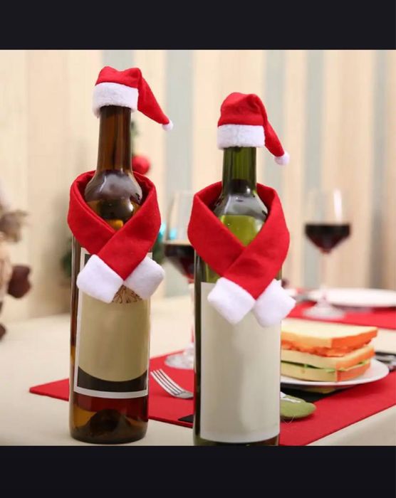 новогодние декорации для стола