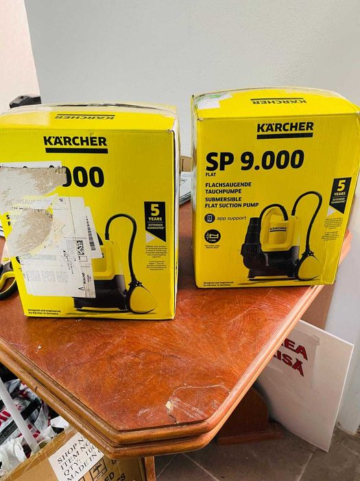 Pompă submersibilă cu aspirație plană Kärcher SP 9.000 Debit 9.000 l/h