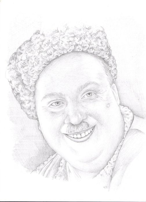 Портрет с фото, графика