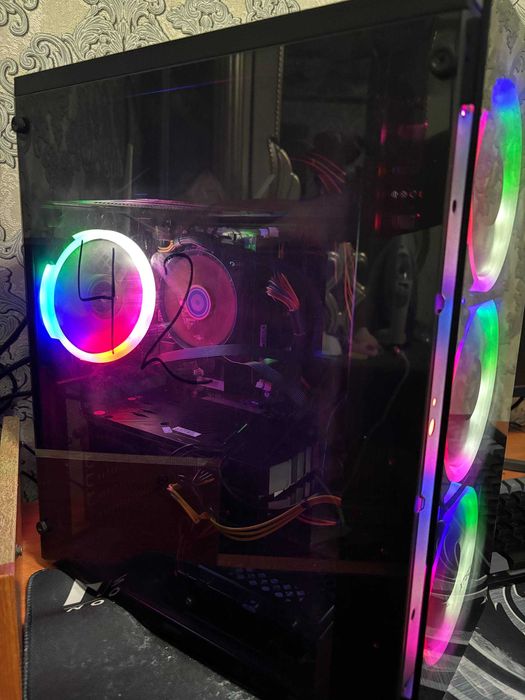 Gaming PC i5-2500 RX580 8GB / Zifler 27" 120Hz monitor bilan komplekt