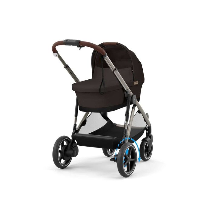 ПРОМО Нова Детска Бебешка Електрическа Количка за Близнаци Cybex Gold E-Gazelle S, 0-4г, до 22 кг