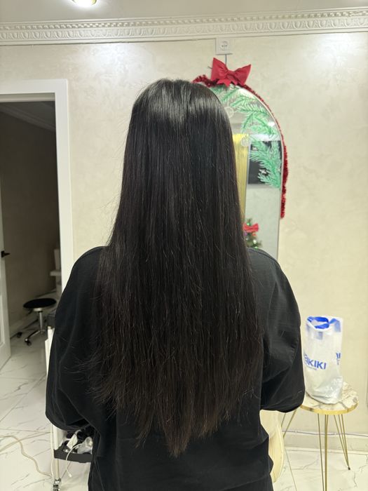 Модель на наращивание волос бесплатно .