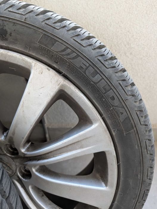 Оригинални джанти 17" за Subaru (5x100) със зимни гуми Fulda DOT 2022