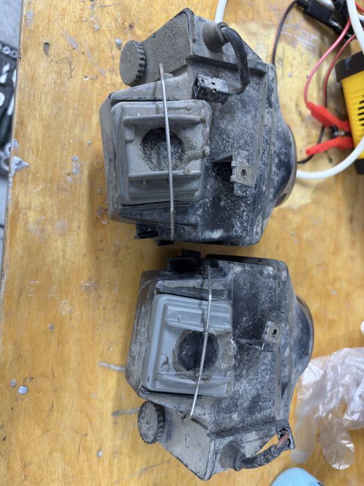 ПТФ (Туманки) на E class w210 AMG