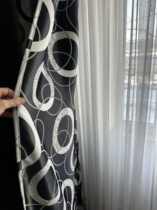 Set draperii + perdea pentru dormitor sau living