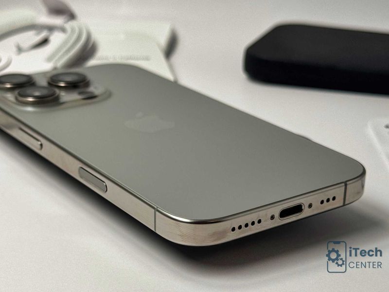 iPhone 16 Pro, 128GB, Natural, НЕРАЗЛИЧИМ ОТ НОВ, 1г. ГАРАНЦИЯ!