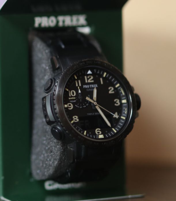 Ceas Casio Protrek PRW 50 FC solar sapphire titan