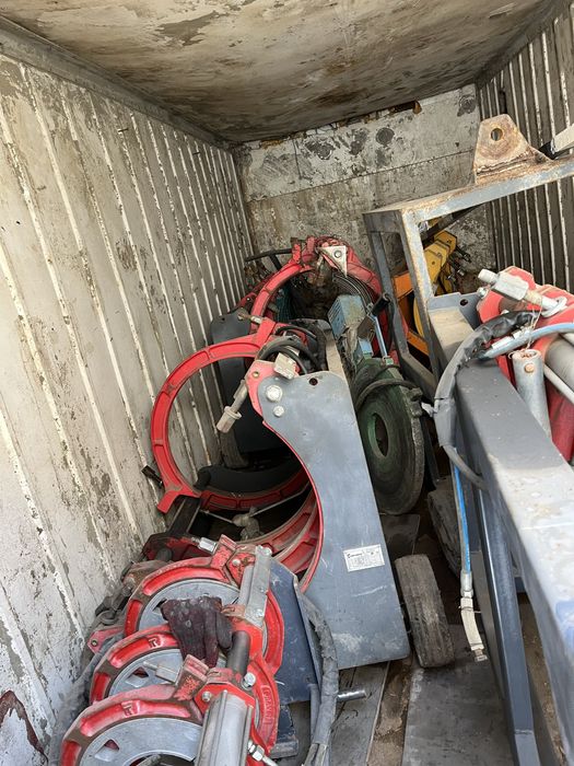 Утюг для сварки труб, стыковой аппараты