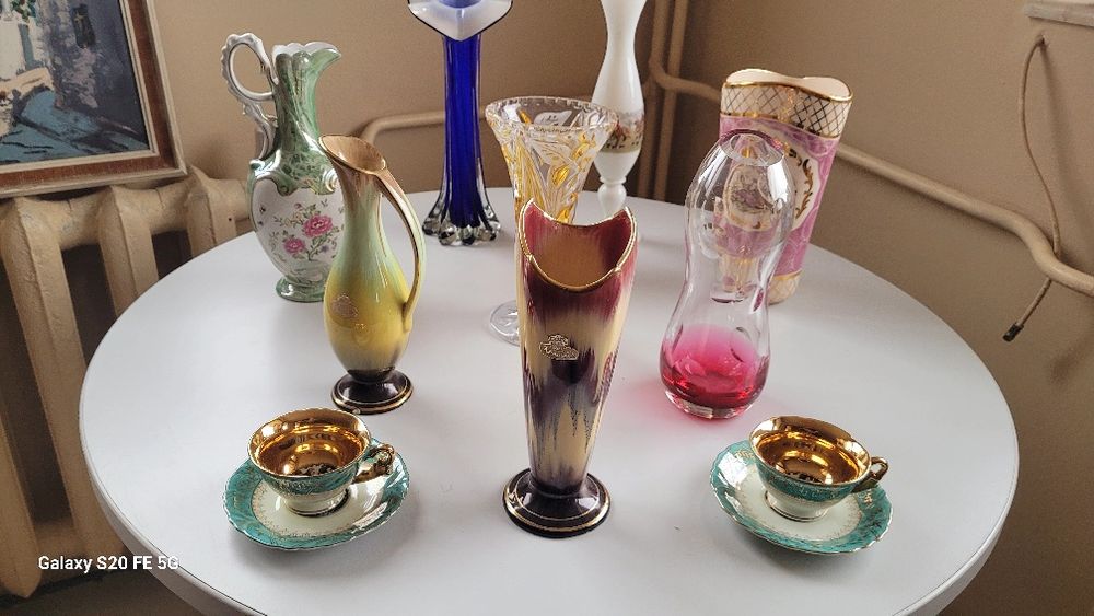 Декоративна керамична голяма ваза