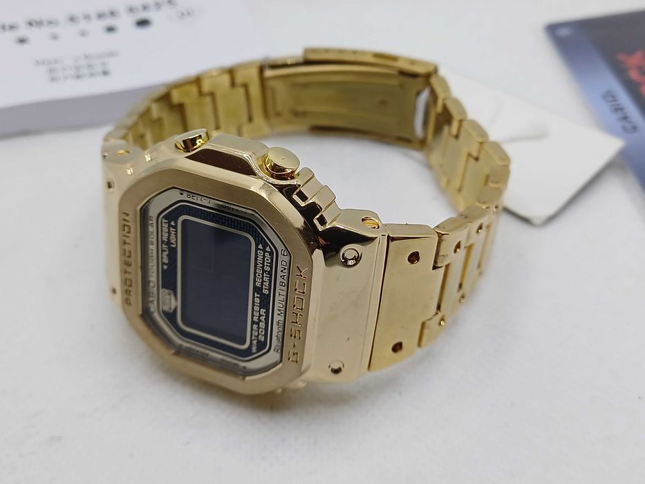 Ceas barbati Clasic Casio g shock gmw b5000gd GOLD Nou,Garantie 2 ani