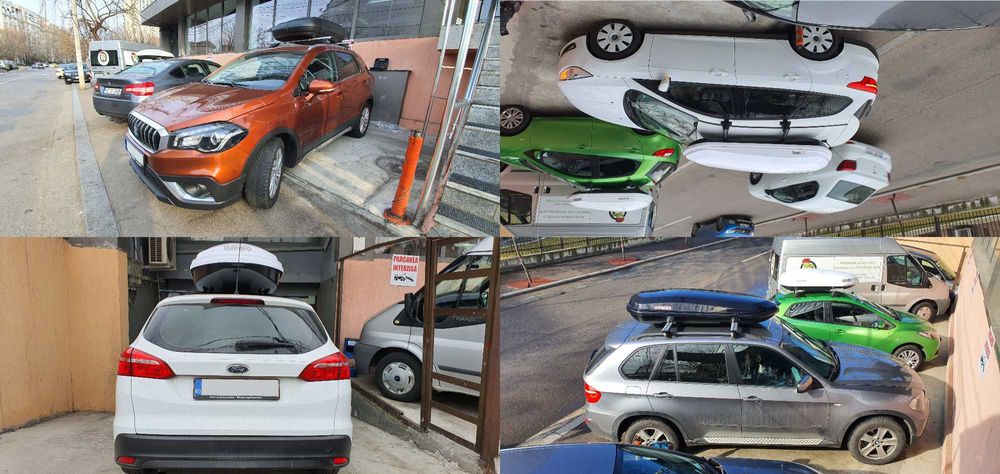 Cutii portbagaj Menabo, Thule, Yakima, CarbonLook + Bare Transversale