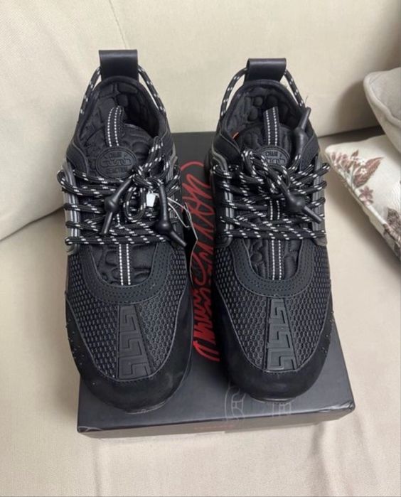 *START VARA* Versace Chain Reaction Black ( Verificare Colet)