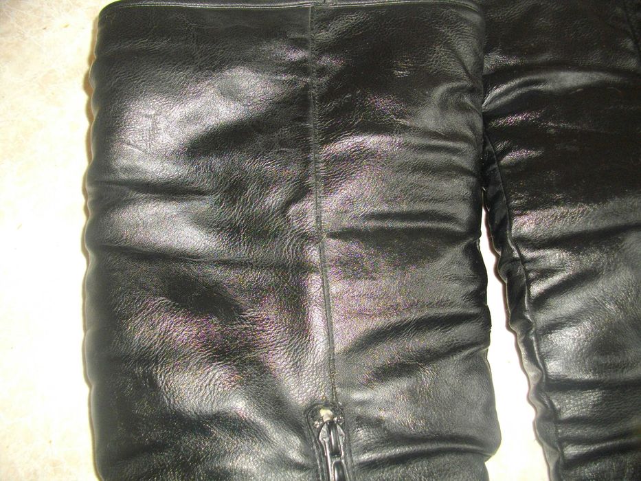 №37-Дамски Дебели Зимни Високи Ботуши-С Вълна-Кожа-Български-LEMAX