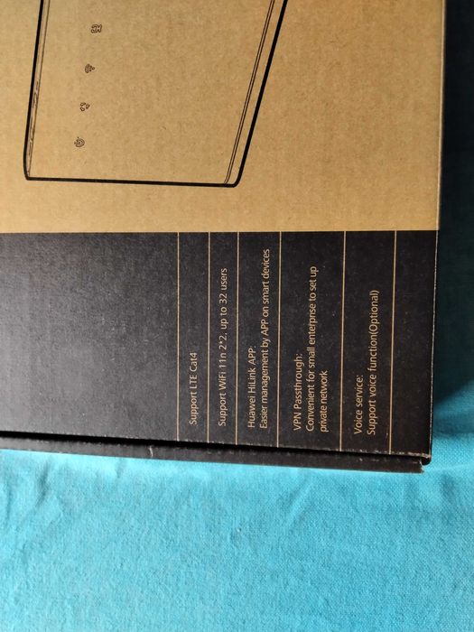 супер 4G LTE рутер за сим карти с мобилен интернет на А1-чисто нов