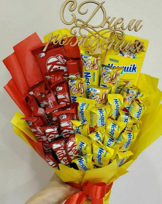 Шокобукет отличный подарок для близких