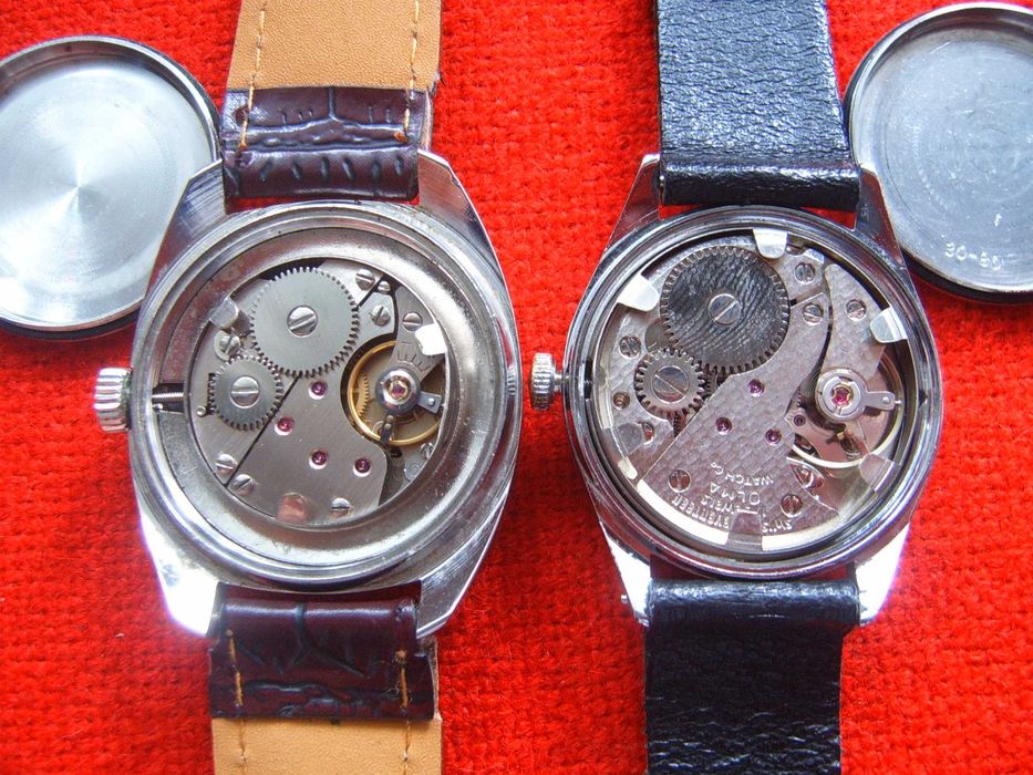 Швейцарски ретро механични часовници - перфектни!
