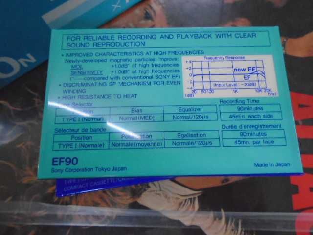 аудиокассета  Sony EF 90
