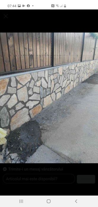 Vând piatră și montez