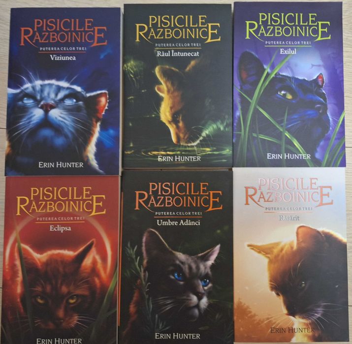 Carti Pisicile razboinice la set!! Mai ieftine ca pe site-ul editurii!