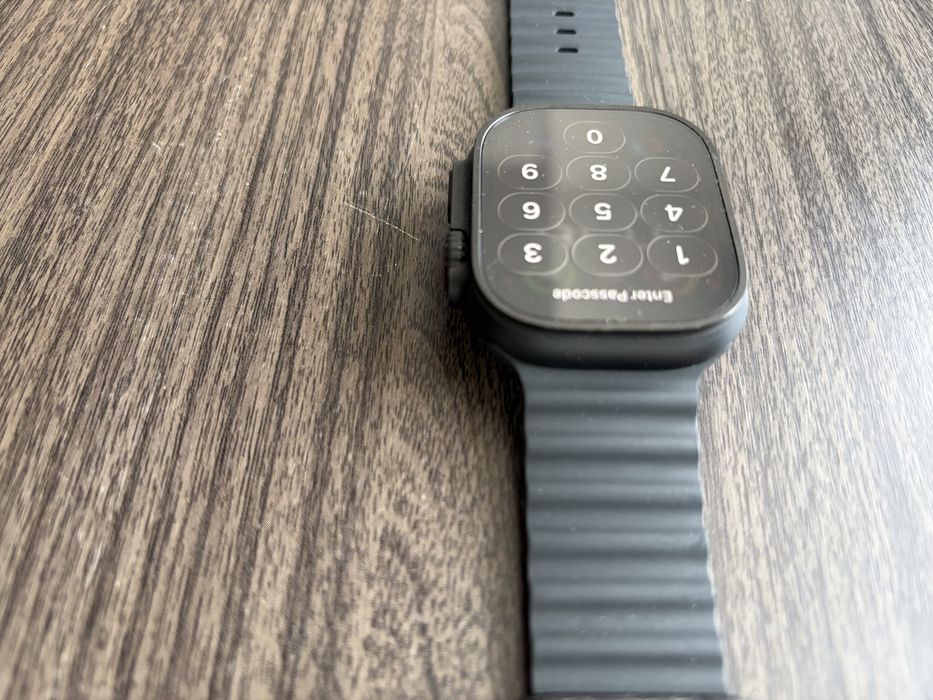Apple Watch Ultra 2, GPS, Cellular, Carcasa Black Titanium 49mm, Black Ocean Band