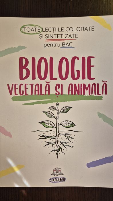 Cărți bac romana, biologie