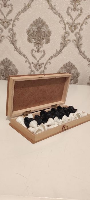 Shahmat, haqiqiy yog'och