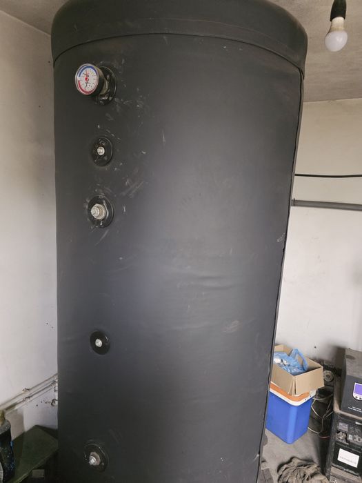 Centrala  pe lemn si carbune si puffer 1000l