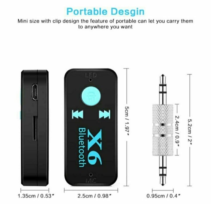 Aux Bluetooth для машины качество хорошая Доставка есть!