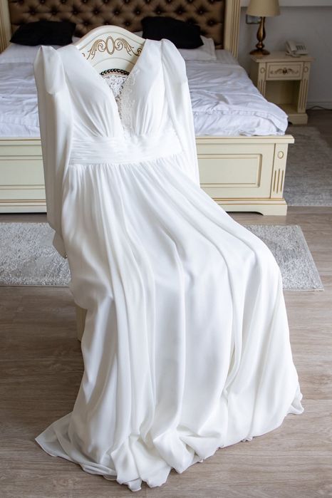 Rochie de mireasa, coresest ajustabil, mărimea M