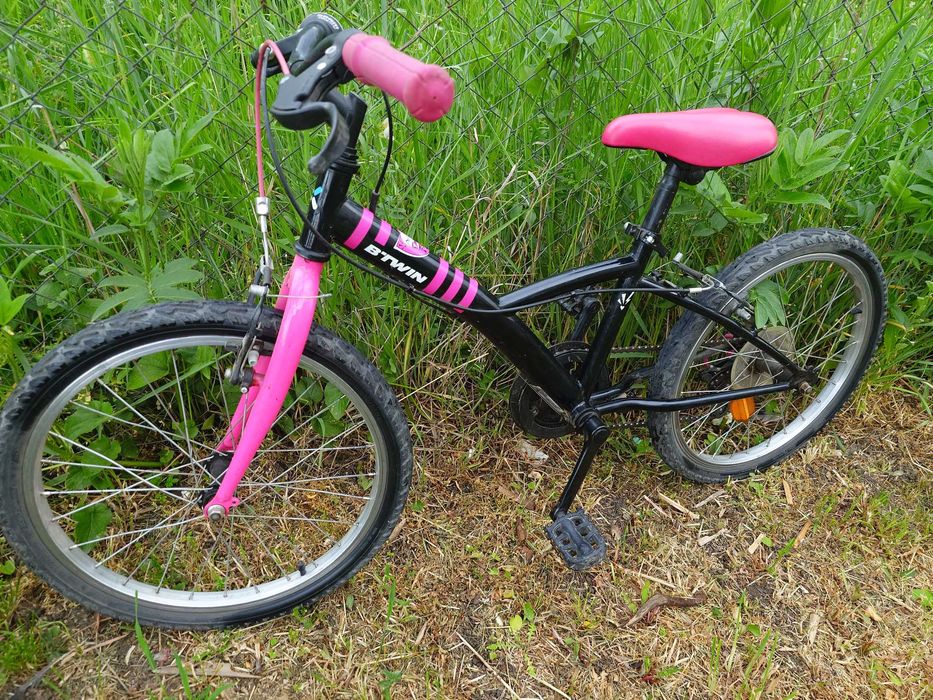 Bicicleta B'Twin Mistigirl fetite - 20 inch - 6-10 ani