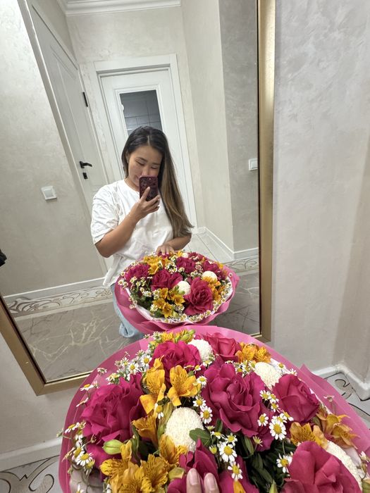 Цветы букет большой