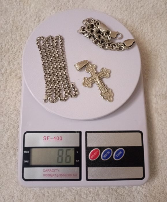 Серебряный набор 86 грамм