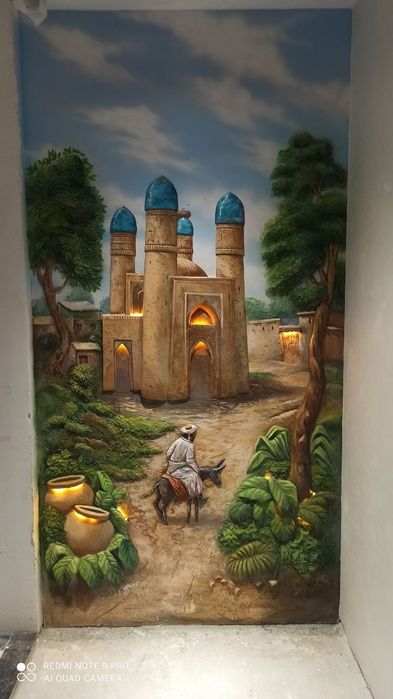 XUDOJNIK, RASSOM, BARELEF, ROSPIS, Atachento, Venetsyanko, Dekoratsiya