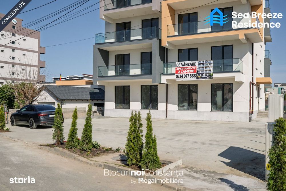 #Zona Lidl Mamaia Nord: Apartament nou, 2 camere | TVA inclus