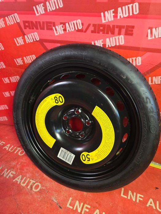 Roata Rezerva SLIM 5x112 125/70/19 - OEM AUDI A4 8K A5 8K - NOUA 2018