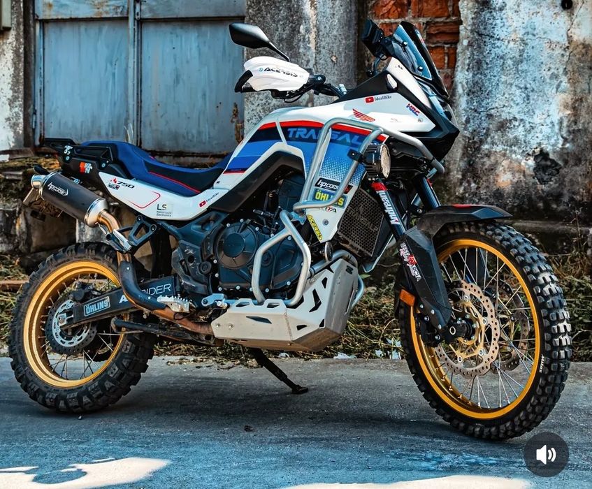 Protecții Crash Bar, Skid Plate Honda Transalp 750 Hepco & Becker