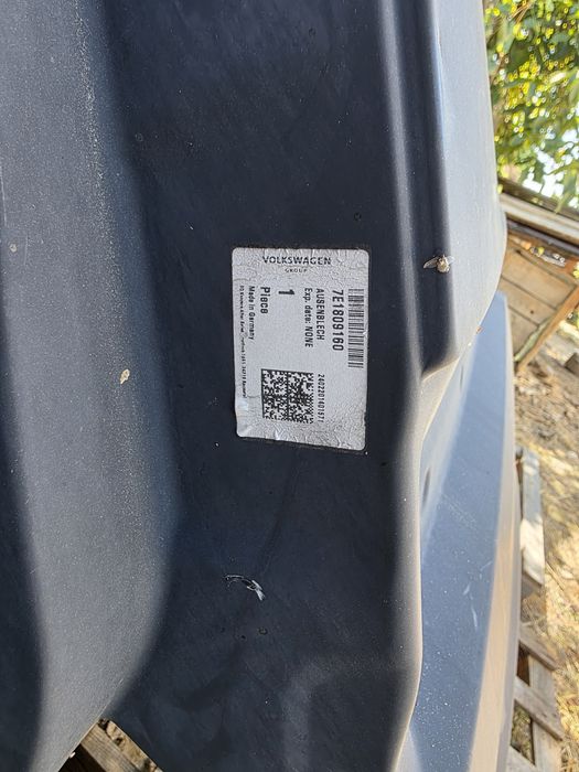 Vw Transporter T5 facelift T6 заден десен панел калник