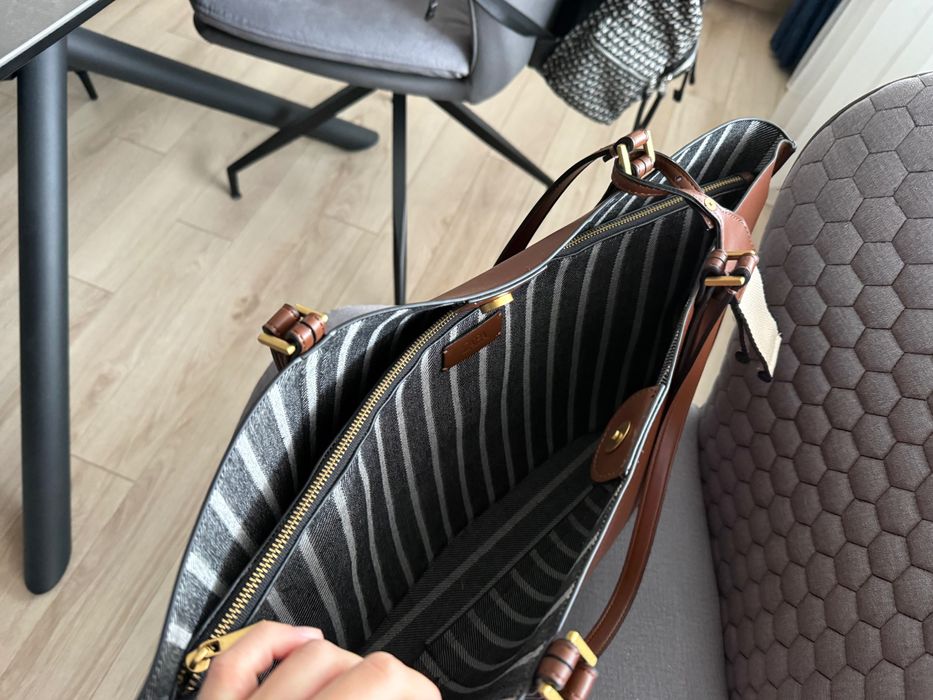 Кафява чанта Zara