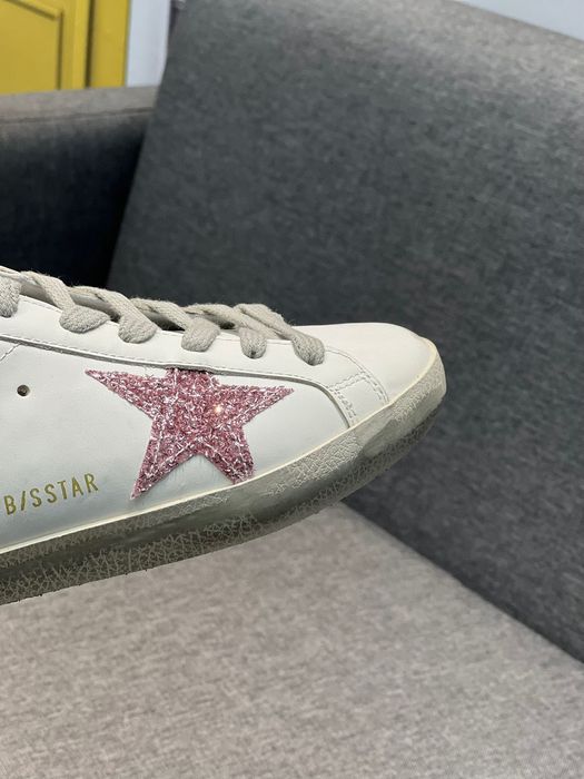 Golden Goose Super Star Blue Heel