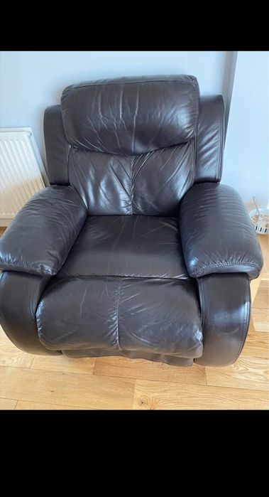 Кожена мека мебел