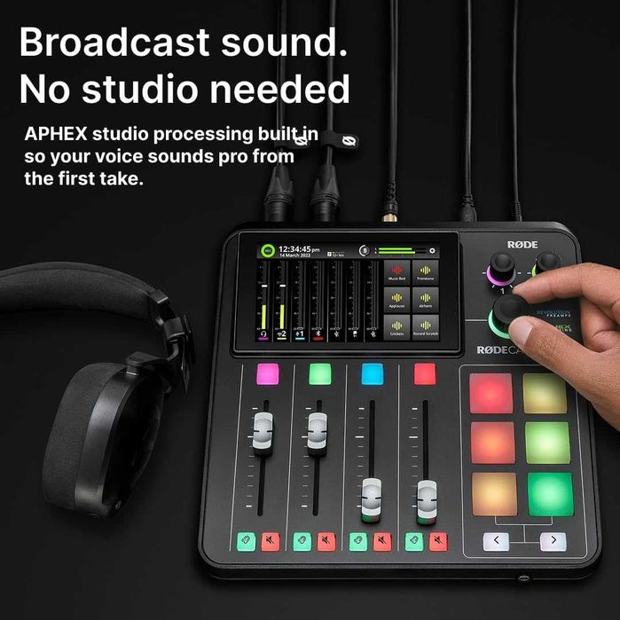 RODECaster duo-Interfata audio  pt podcast si creatori de continut,sigilat
