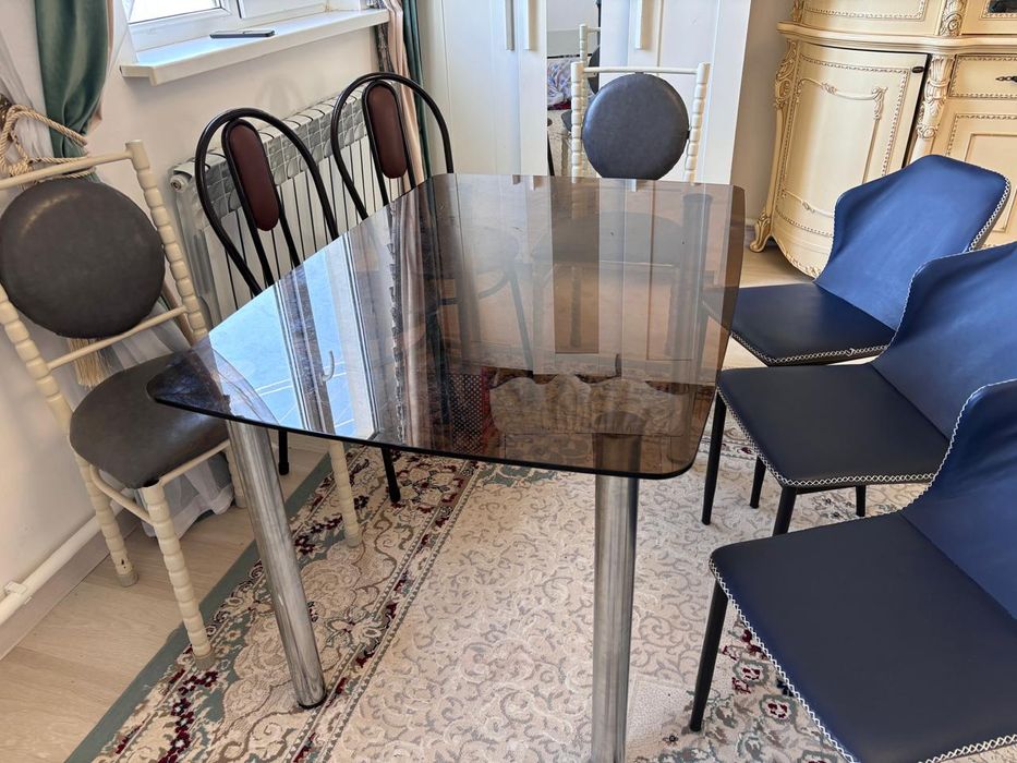 Стол 7Стулья бағасы 23000