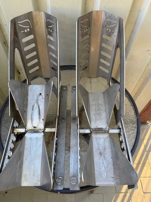 Suport roata fata moto - Inox