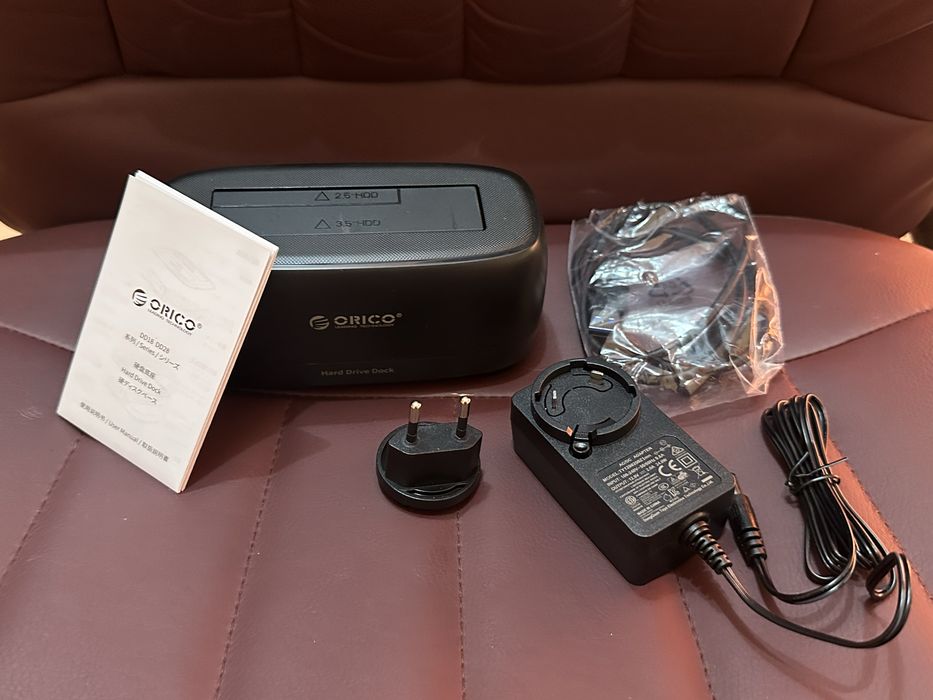 НОВА докинг станция за хард диск или SSD между 2.5 и 3.5 инча Orico