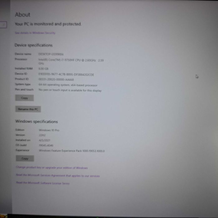 Лаптоп Gaming LENOVO Legion Y7000 PG0