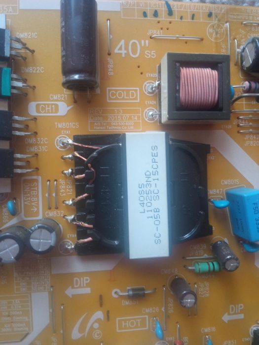 Sursa și placa TV Samsung UE40JU6000W