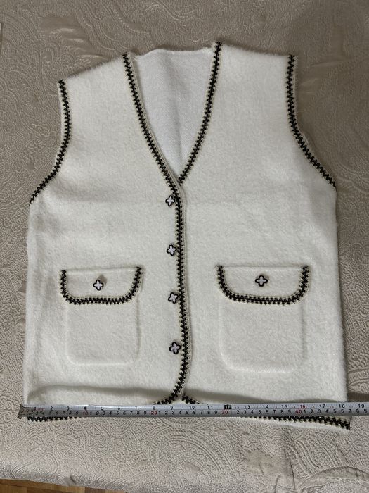 Бяло пухено елече - ново