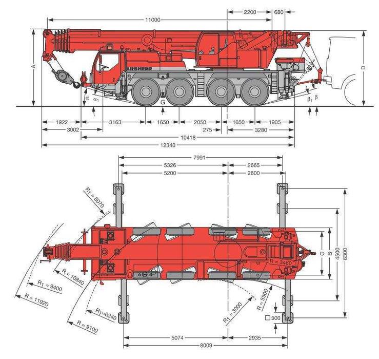 Автокран  70 тонн